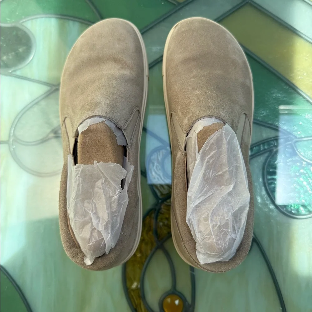 NWOT Birkenstock Oswego Suede Leather SlipOn Sneakers Shoes 38 EU/ W7-7.5 - Picture 5 of 12